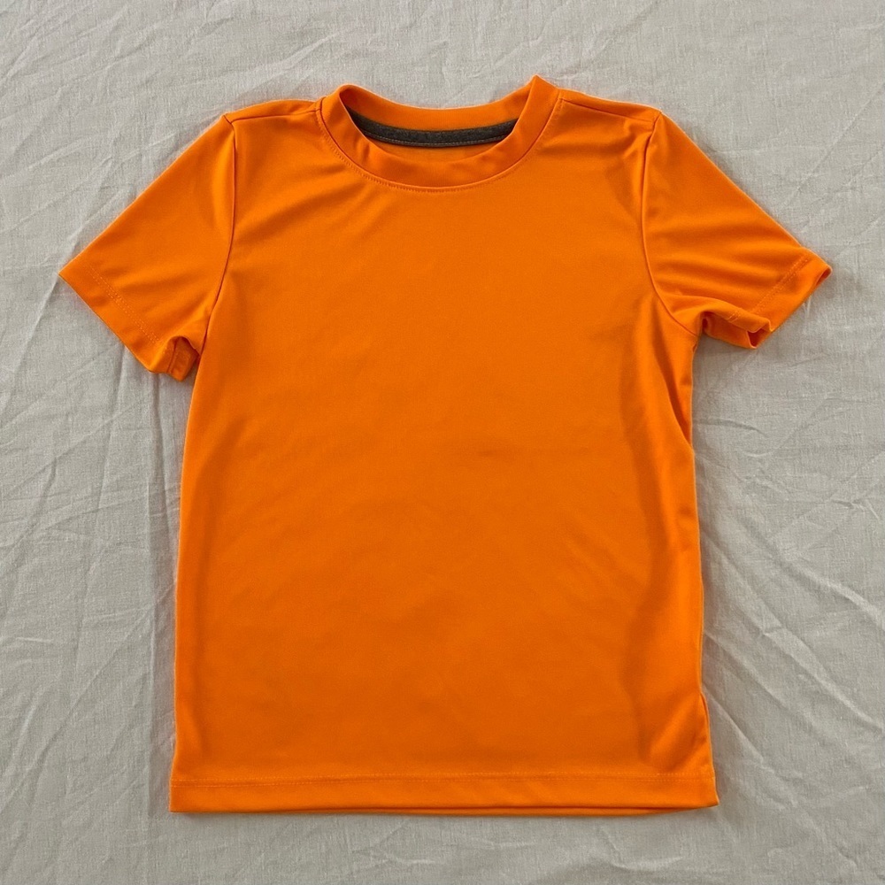 Boys BCG Short Sleeve Tshirt Orange XS